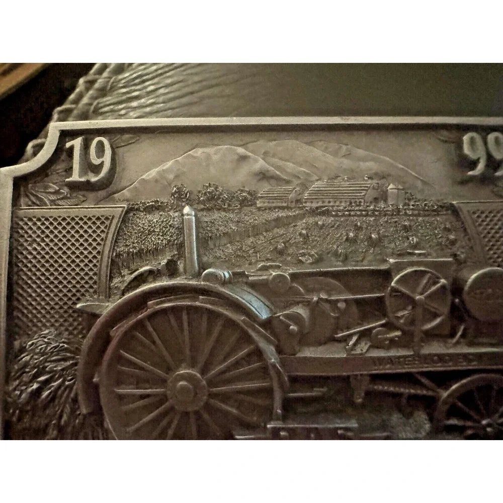 Vintage 1999 PAS Belt‎ Buckle John Deere Licensed 1 of 500 Waterloo Boy Tractor